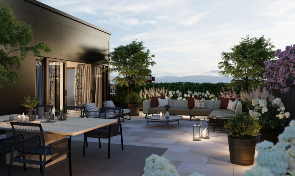 Апартаменты с дизайнерской отделкой в Лондоне