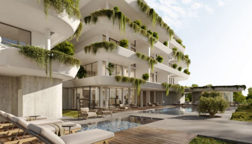 Апартаменты с 1 спальней в Пафосе 39433