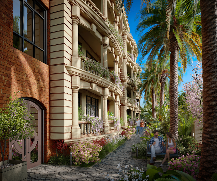 Апартаменты в семейном комплексе