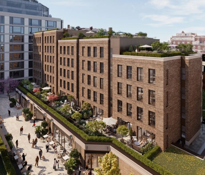 Апартаменты с дизайнерской отделкой в Лондоне