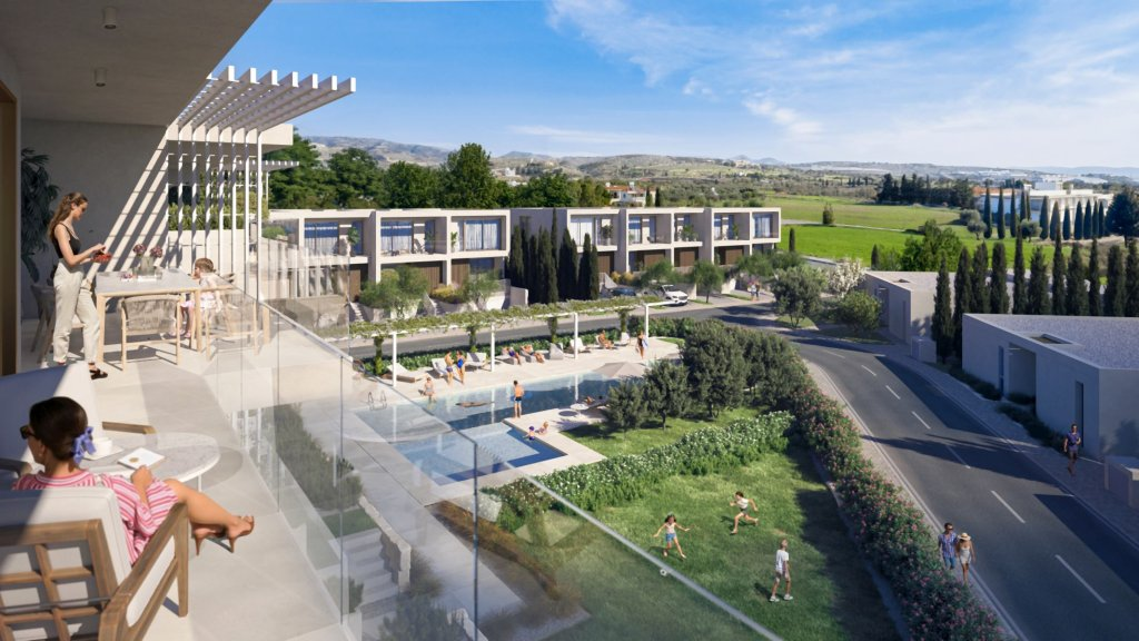 Таунхаус с 2 спальнями в Пафосе 39537-1 Таунхаус с 2 спальнями в Пафосе