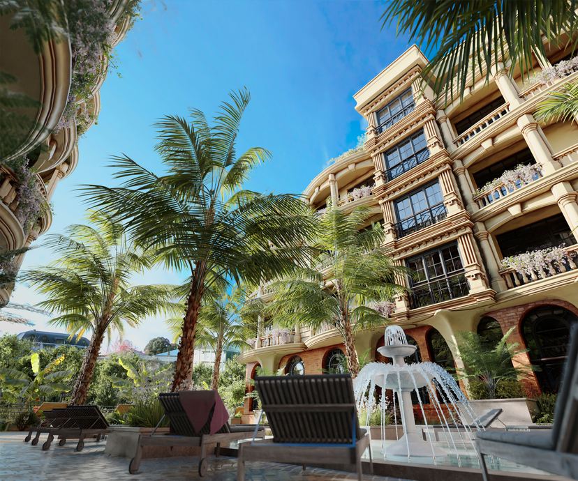 Апартаменты в семейном комплексе