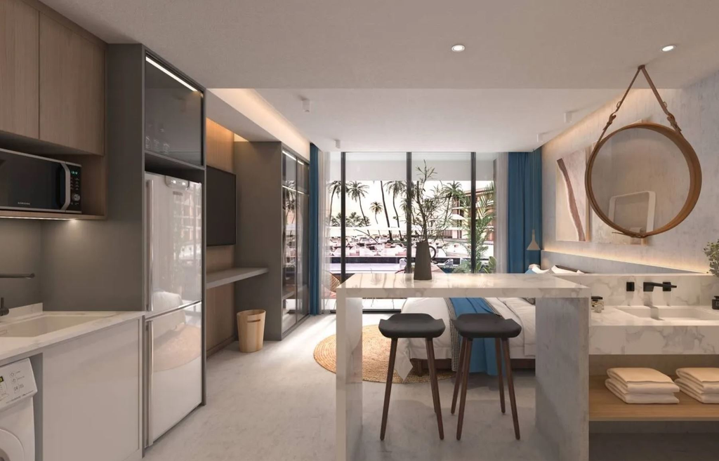 Апартаменты на первой линии