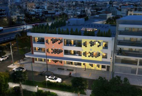 Апартаменты под управлением в Moschato Hive 39238-3