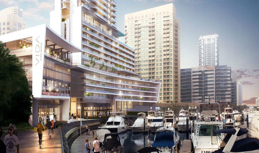 Апартаменты в Vida Dubai Marina