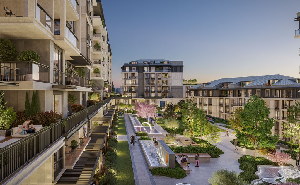 Апартаменты в современном жилом комплексе в центре Стамбула