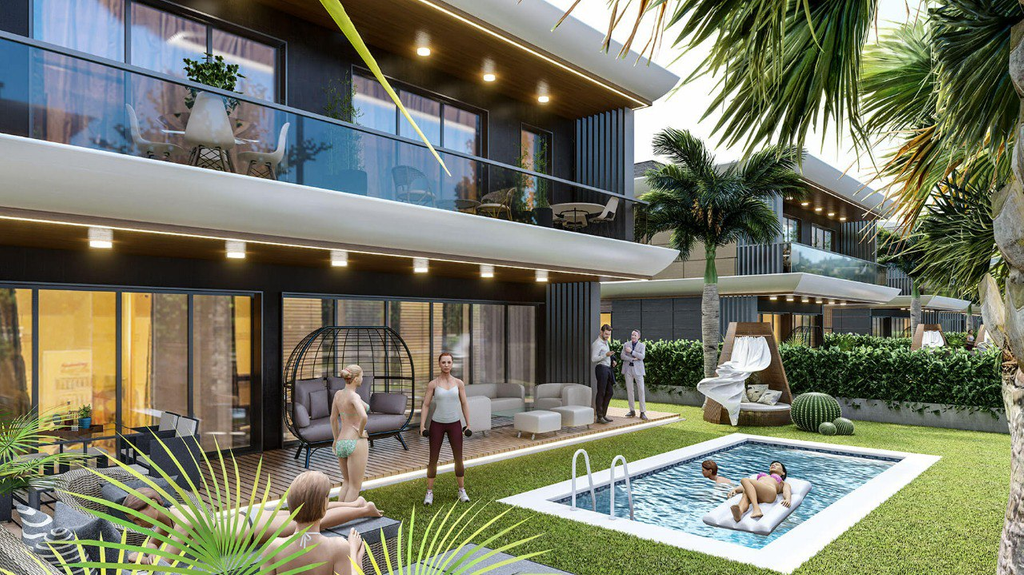 Современные виллы в Анталии