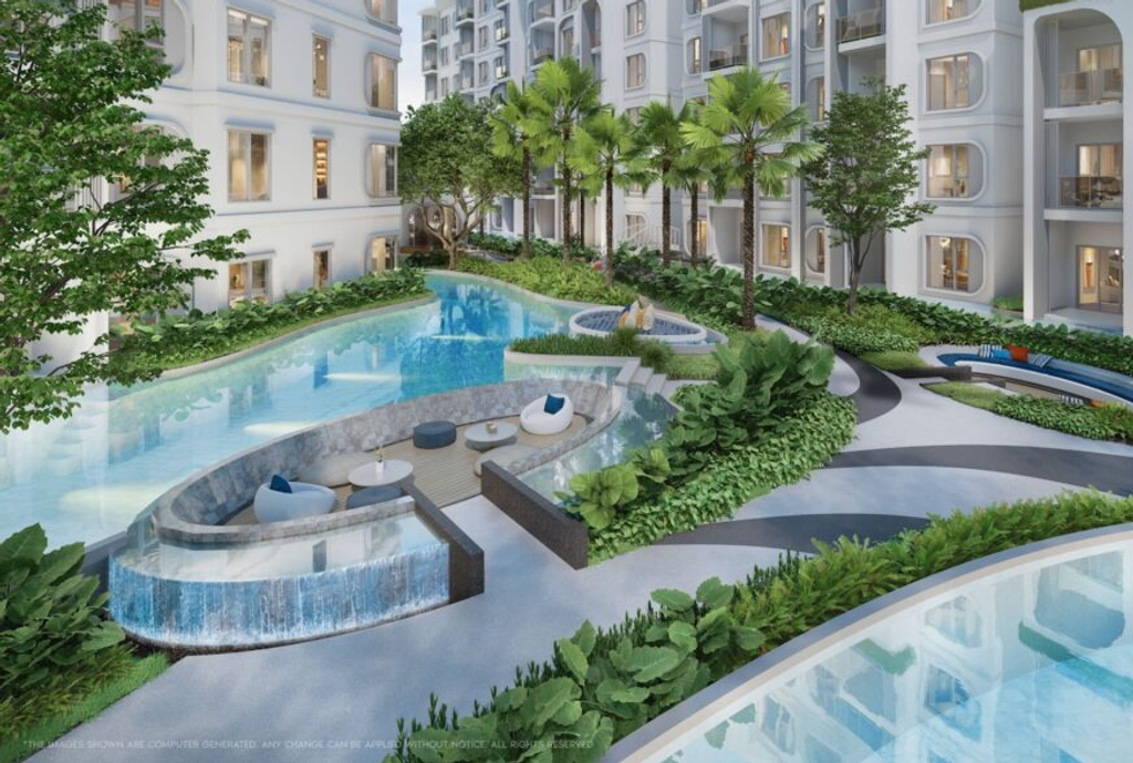 Апартаменты у пляжа Най Янг