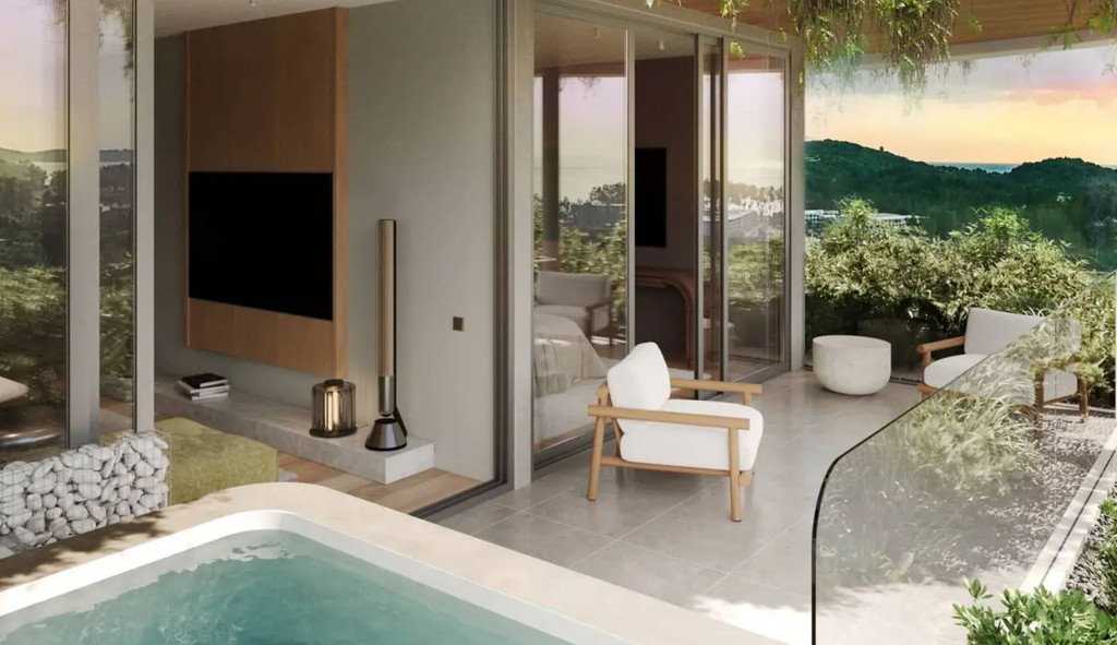 Апартаменты у пляжа Лаян в Банг Тао