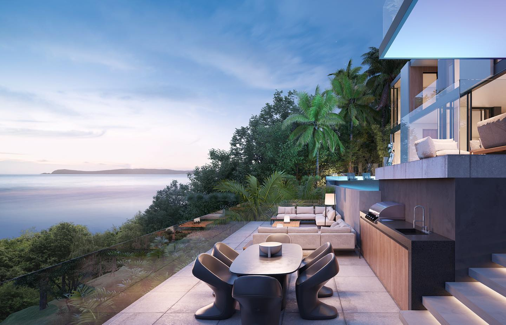 Вилла с видом на море в Лаяне