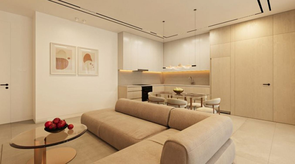 Апартаменты с 1 спальней в Пафосе