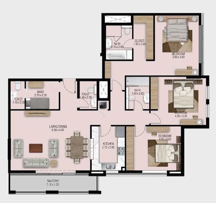 Апартаменты в проекте The Sustainable City - Yiti