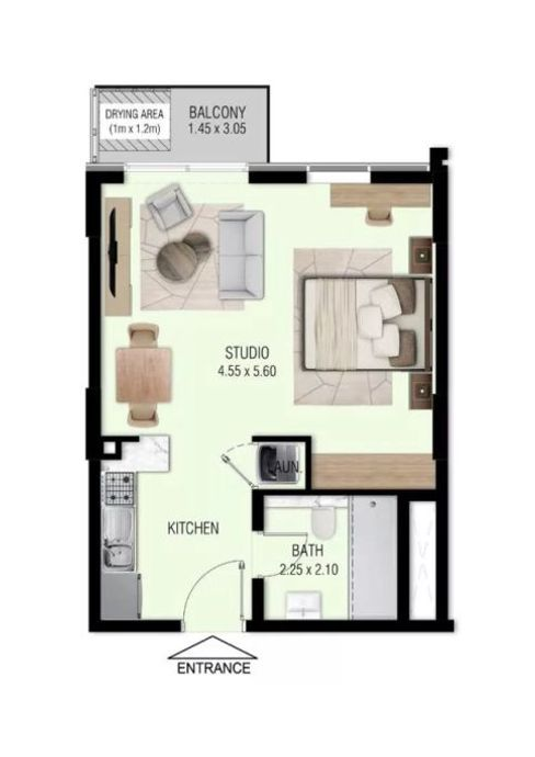 Апартаменты в проекте The Sustainable City - Yiti