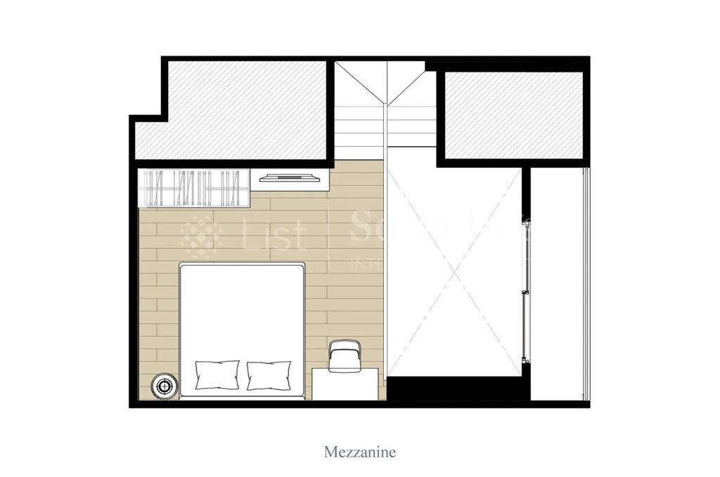 Апартаменты с 1 спальней в Бангкоке