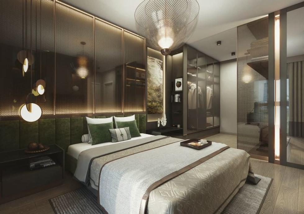 Апартаменты в новом жилом комплексе в азиатской части