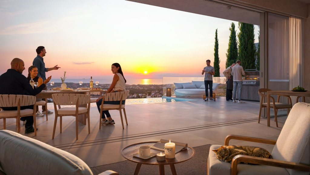 Таунхаус с 2 спальнями в Пафосе 39537-1 Таунхаус с 2 спальнями в Пафосе