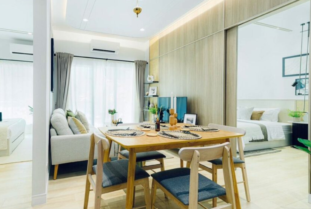 Апартаменты у пляжа Най Янг