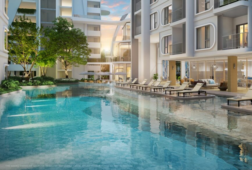 Апартаменты у пляжа Най Янг