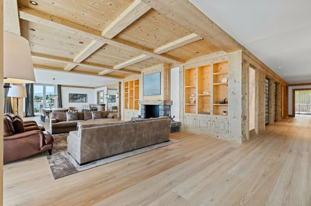 Апартаменты с 4 спальнями в Монтрё