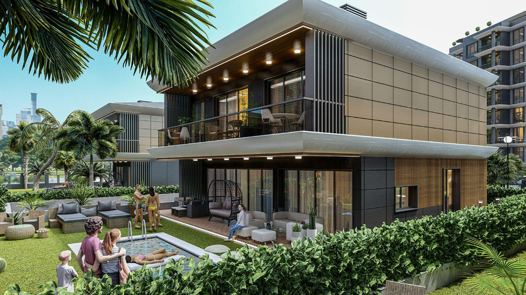 Современные виллы в Анталии