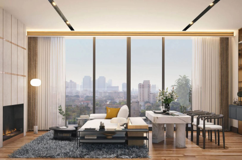 Пентхаус с 1 спальней в Бангкоке 39449