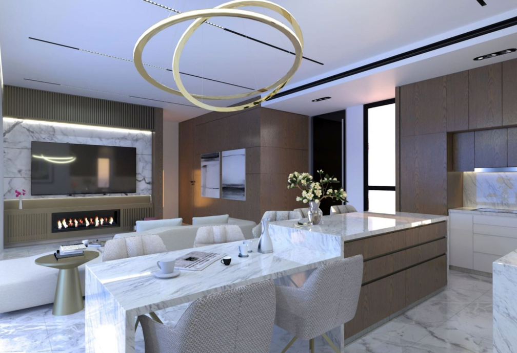 Апартаменты с 2 спальнями в Лимассоле