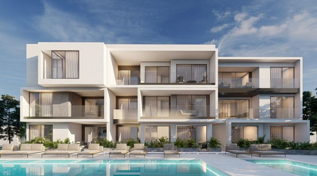 Апартаменты с 1 спальней в Пафосе