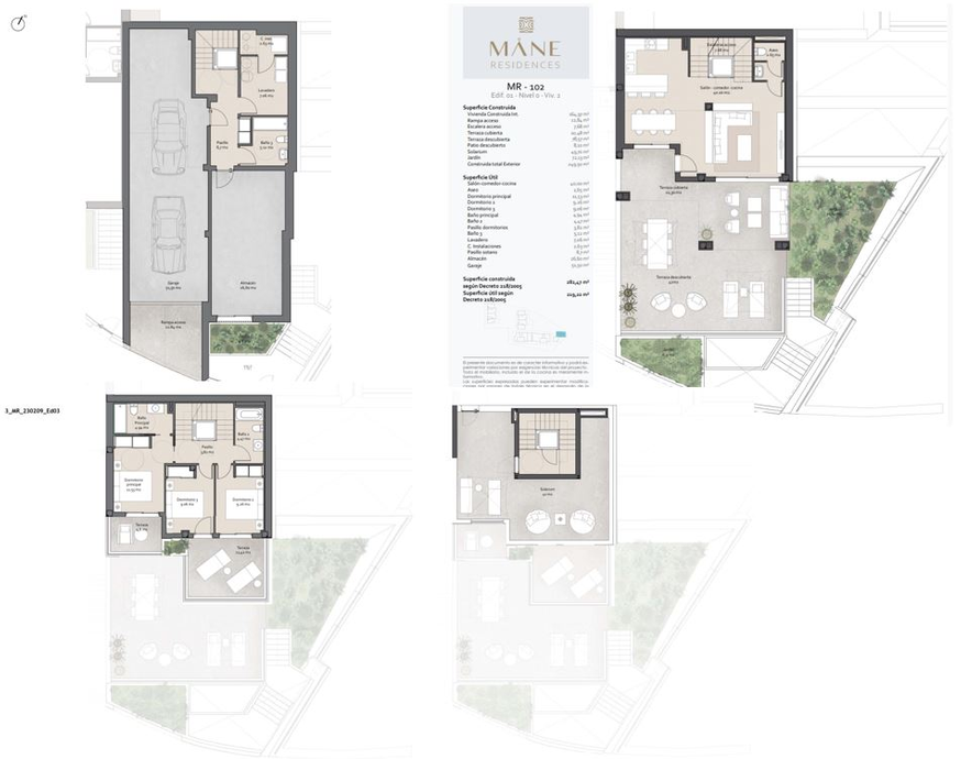 Двухуровневые апартаменты в Mane Residences