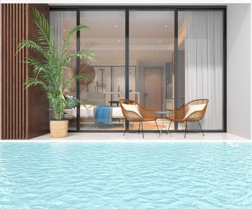 Апартаменты на первой линии