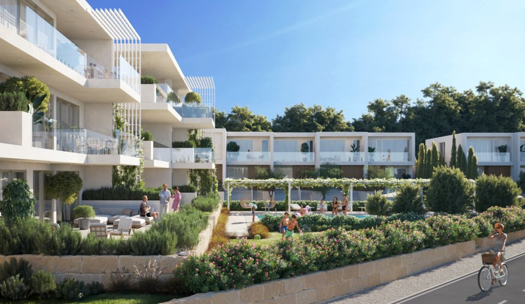 Таунхаус с 2 спальнями в Пафосе 39537-1 Таунхаус с 2 спальнями в Пафосе