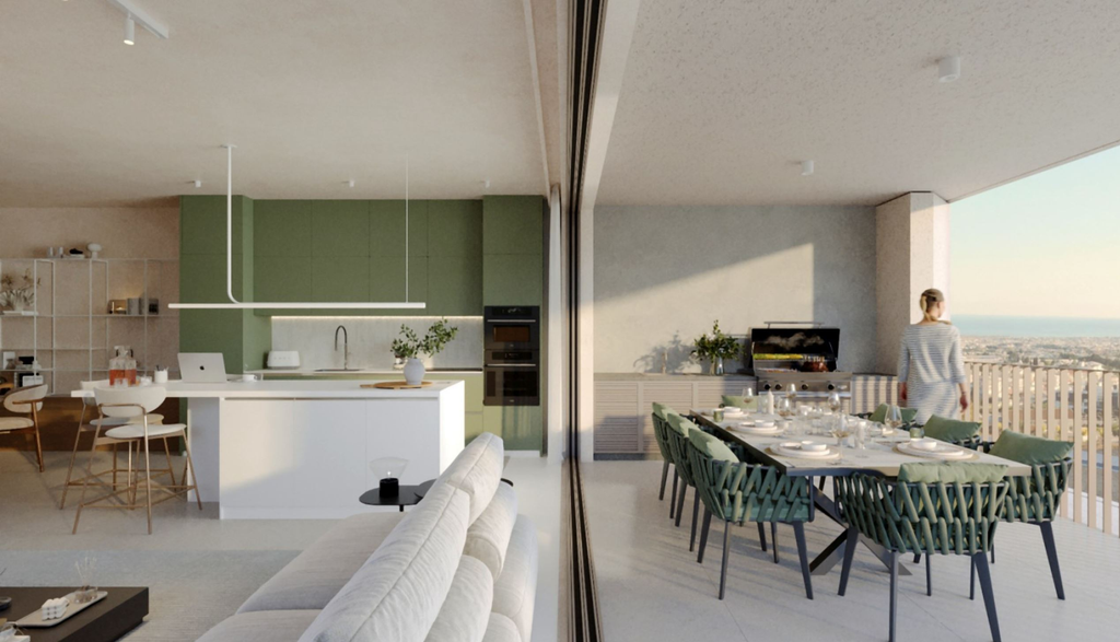 Апартаменты с 1 спальней в Пафосе