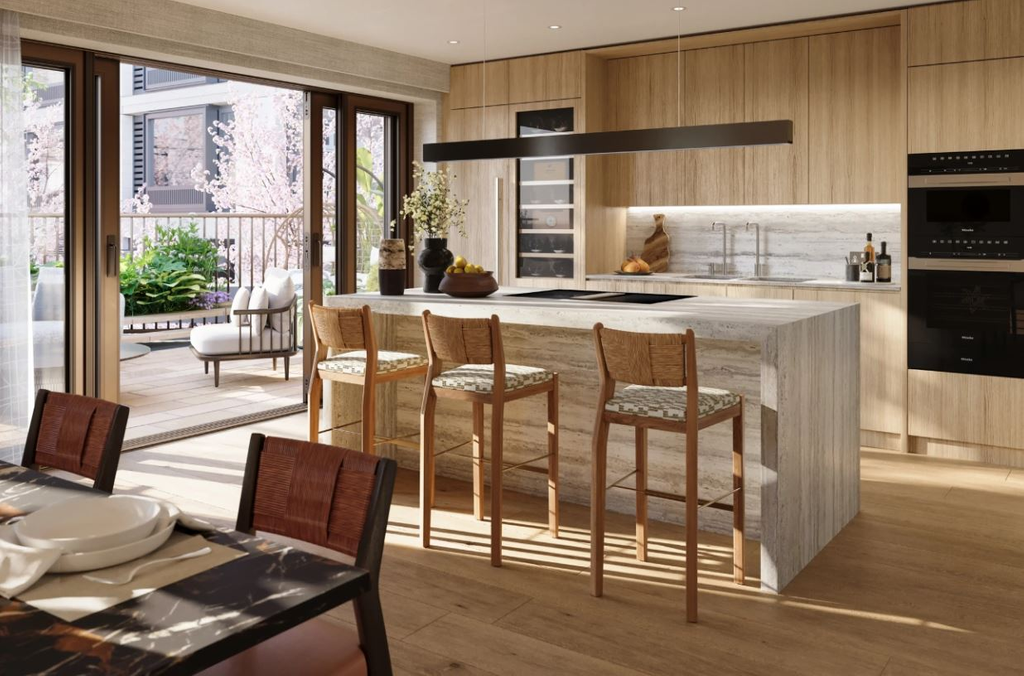 Апартаменты с дизайнерской отделкой в Лондоне